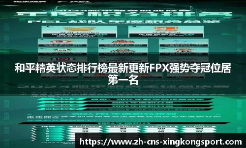 和平精英状态排行榜最新更新FPX强势夺冠位居第一名